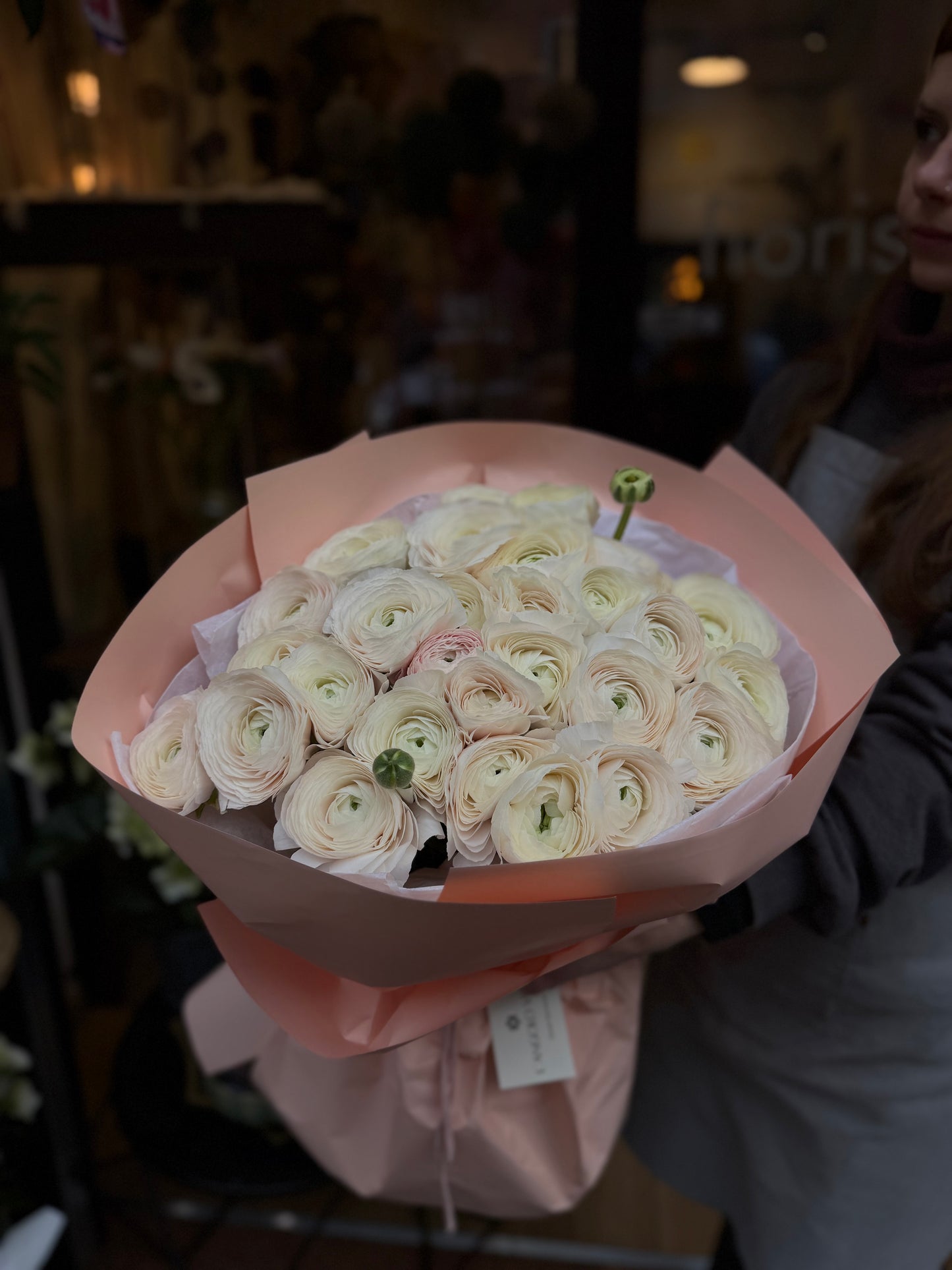 Bouquet di 30 ranuncoli cloni