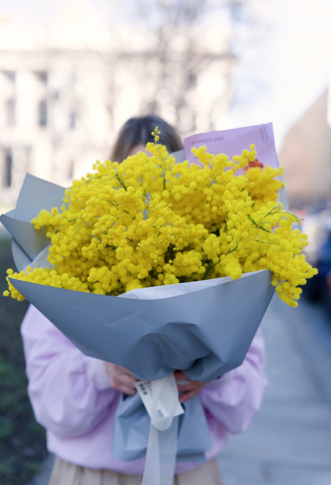 Bouquet di mimosa