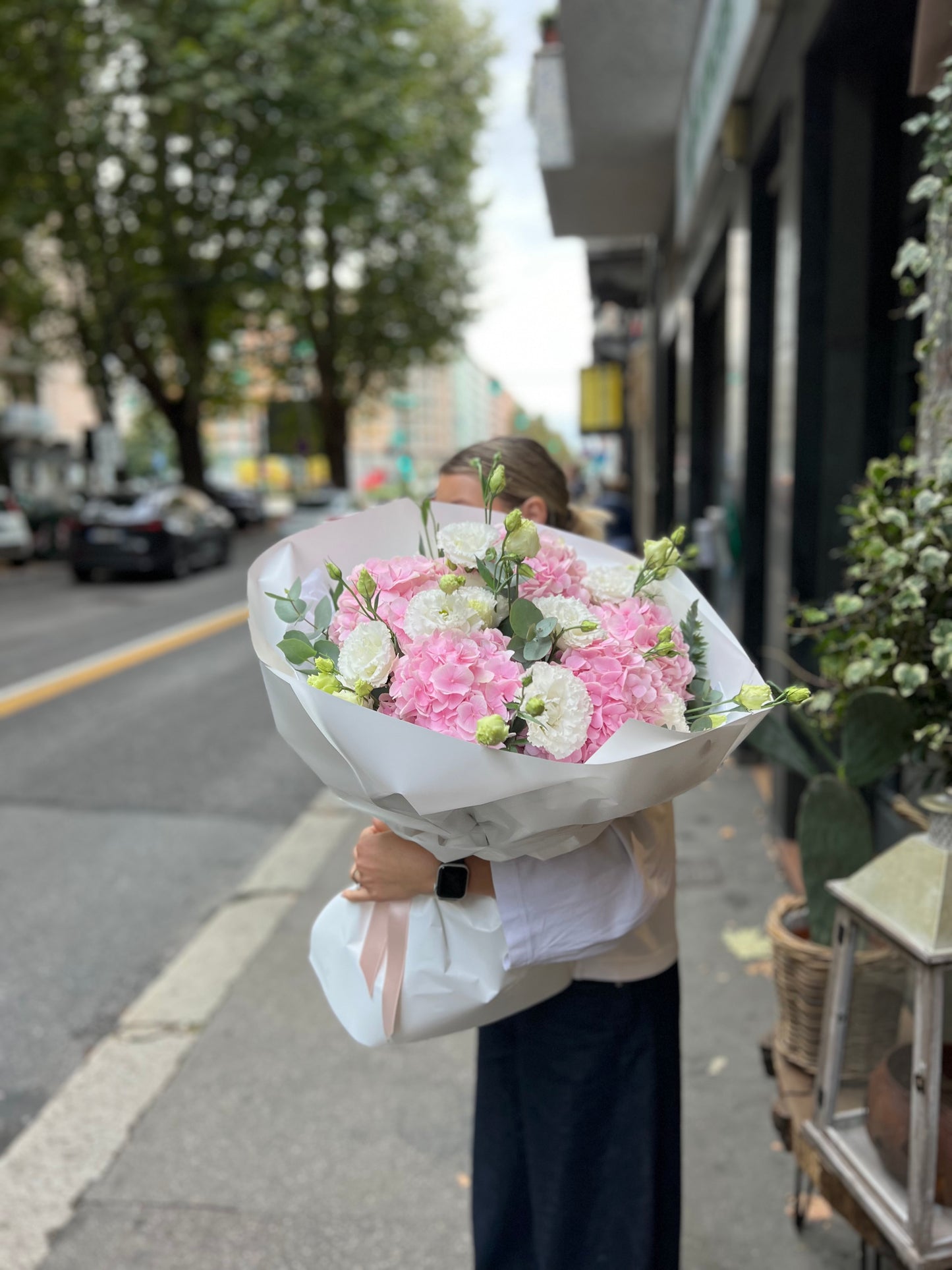 Bouquet di ortensie
