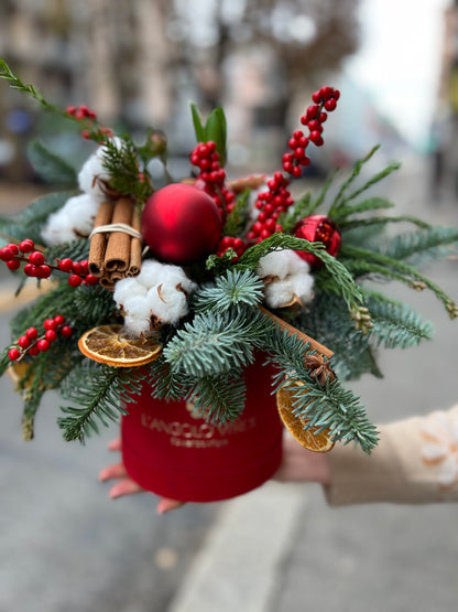 Christmas Flower box M