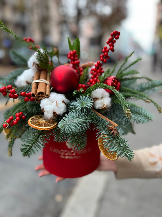 Christmas Flower box M