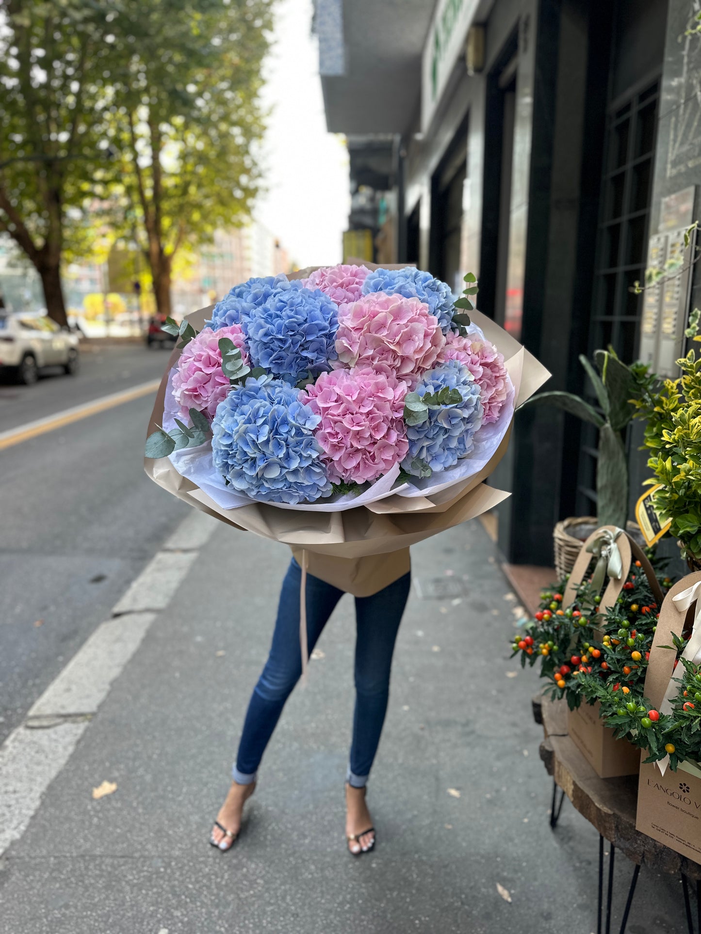 Bouquet di ortensie XL