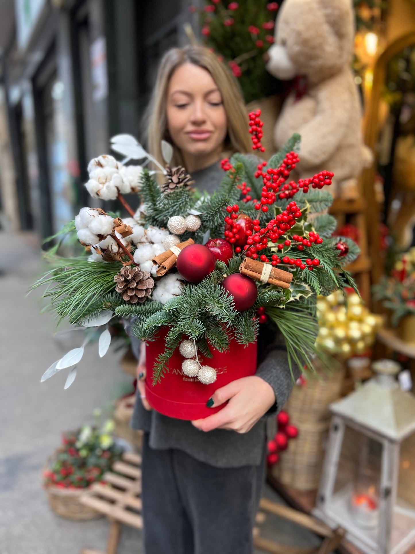 Christmas Flower box Large