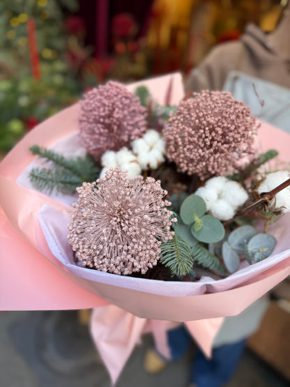 Allium secco e cotone