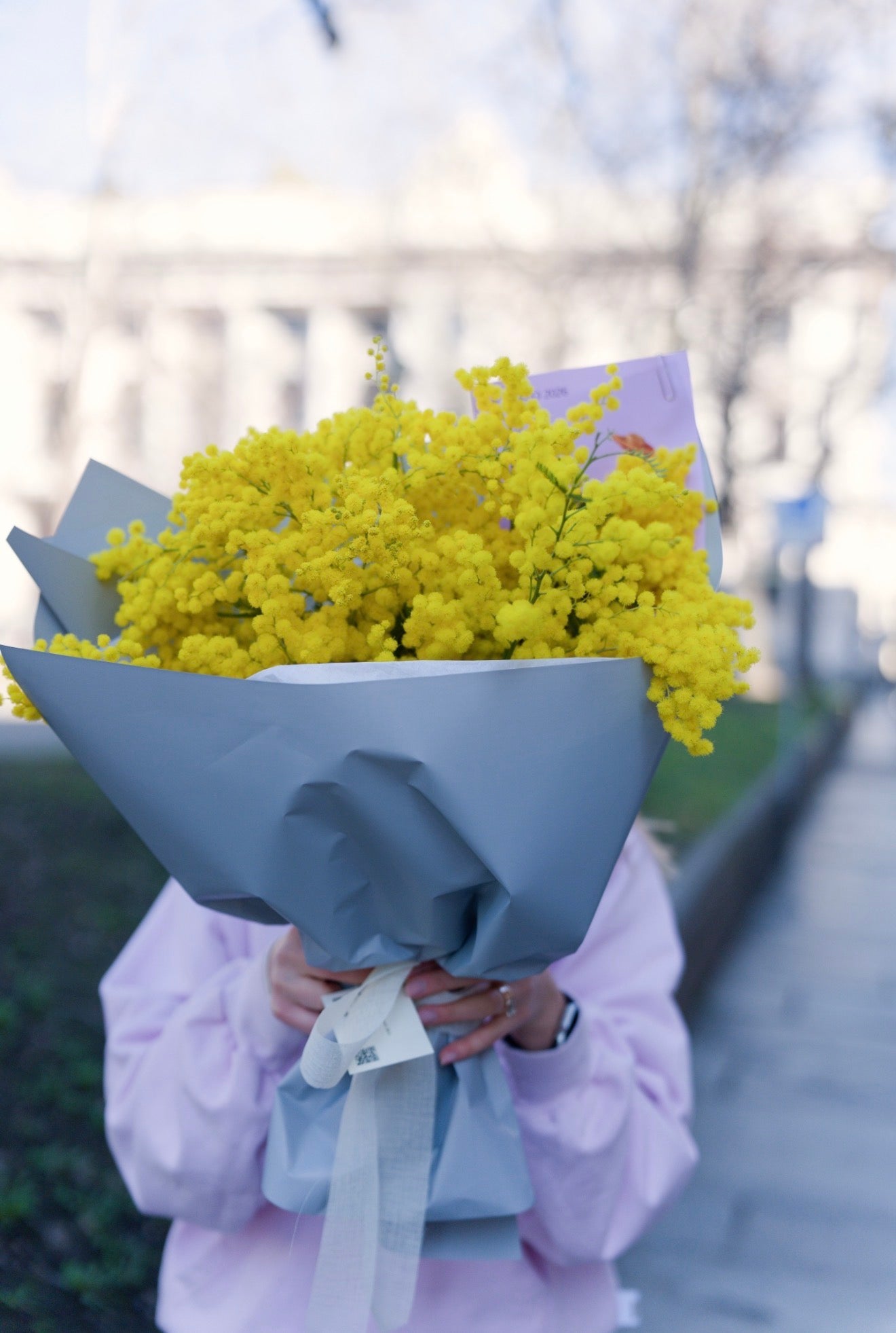 Bouquet di mimosa
