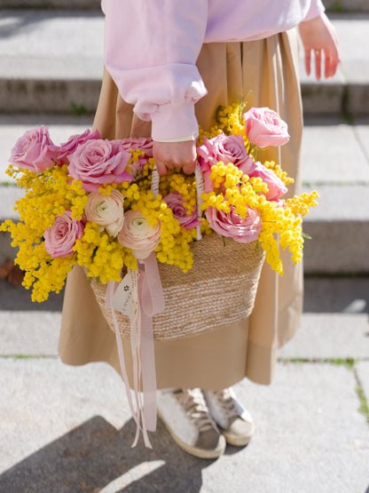 Mimosa spring bag media