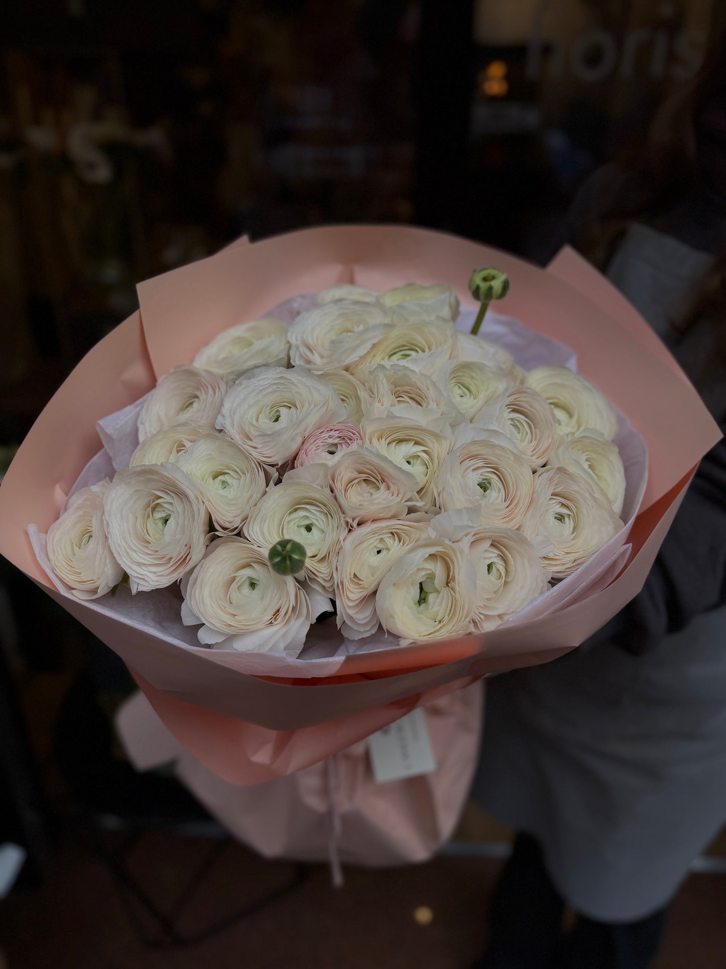 Bouquet di  30 ranuncoli cloni