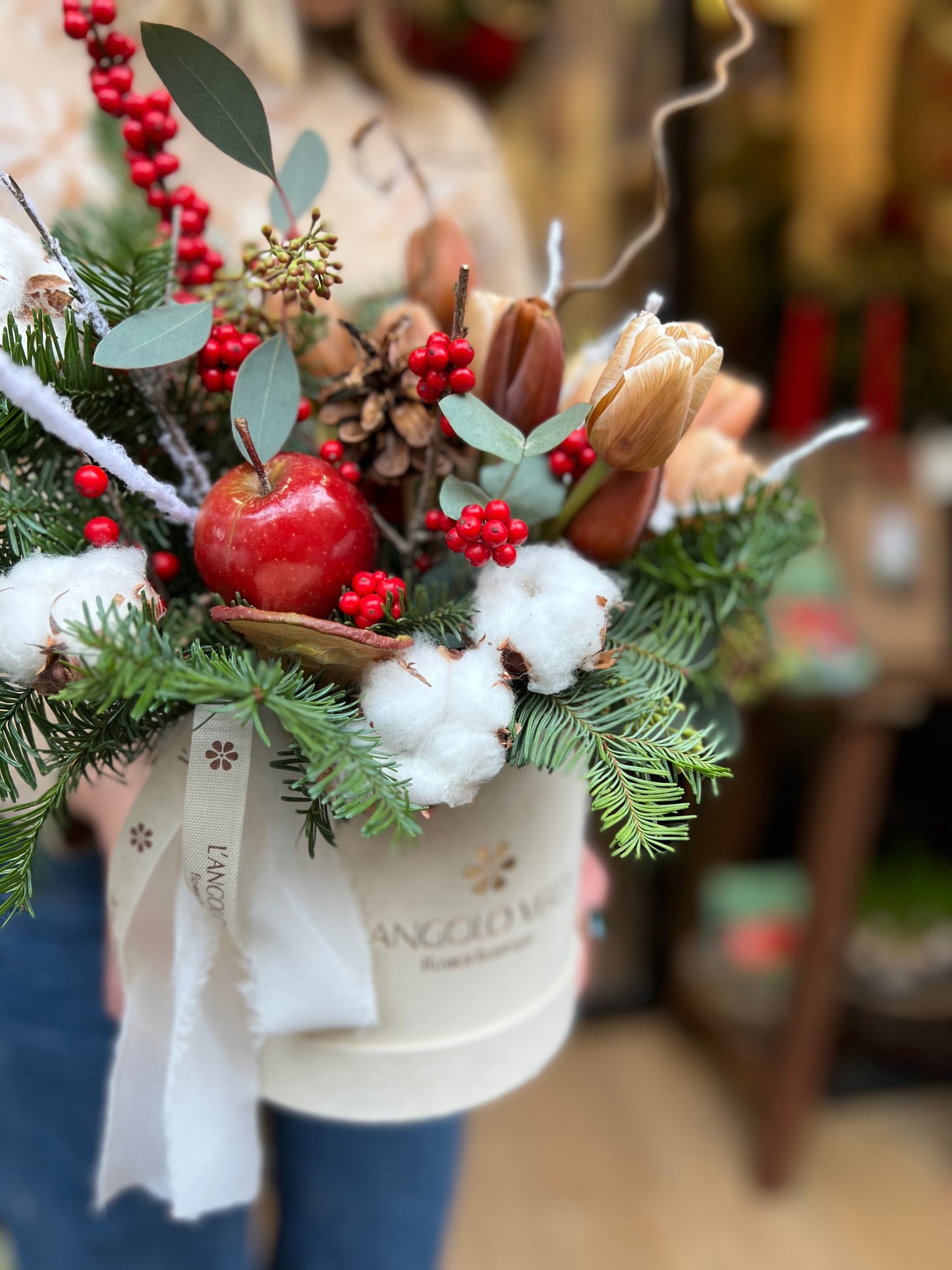 Christmas Flower box M