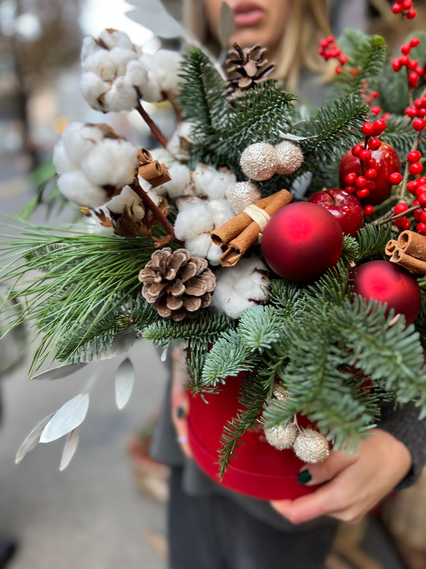 Christmas Flower box Large