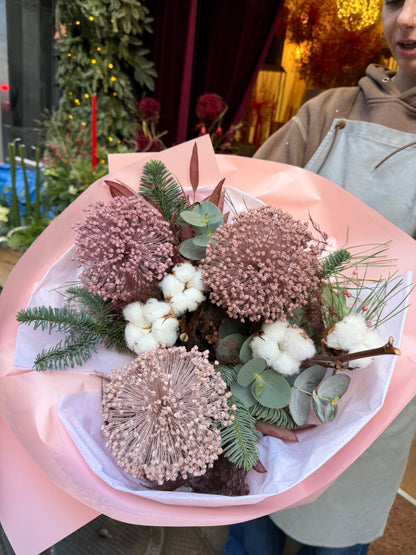 Allium secco e cotone