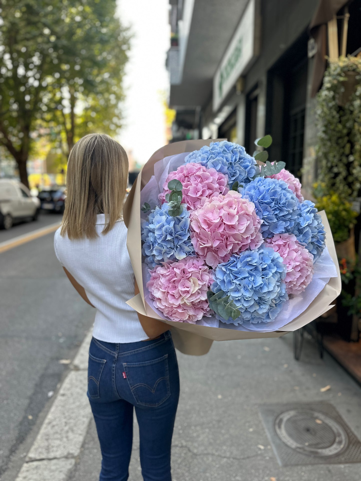 Bouquet di ortensie XL