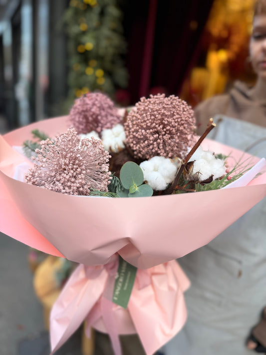 Allium secco e cotone