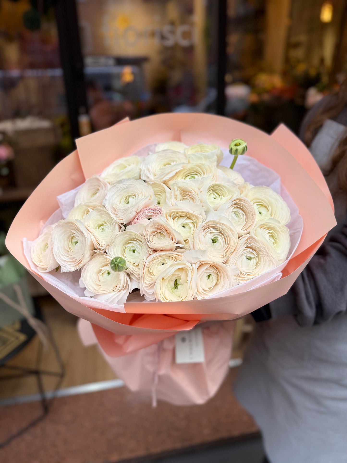 Bouquet di  30 ranuncoli cloni